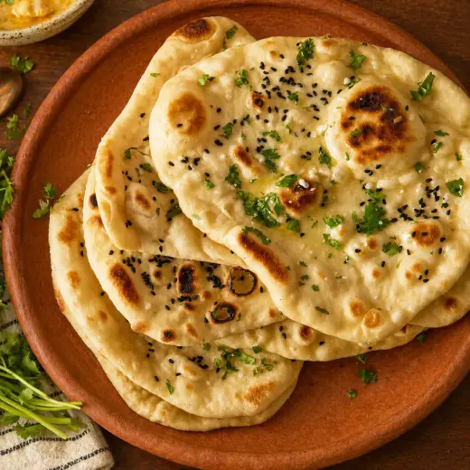garlic naan Bangladeshi food Malaysia