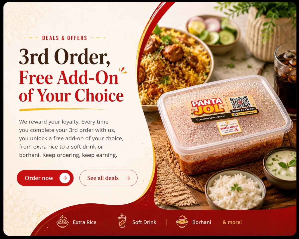3rd Order, Free Add-On of Your Choice